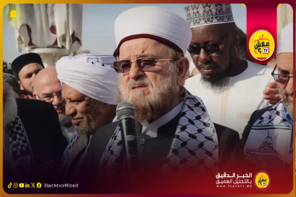 الاتحاد العالمي لعلماء المسلمين يصدر فتوى بوجوب الجـ.ـهاد المسـ.ـلح في فلسـ.ـطين ويدعو إلى حصار الاحتـ.ـلال.