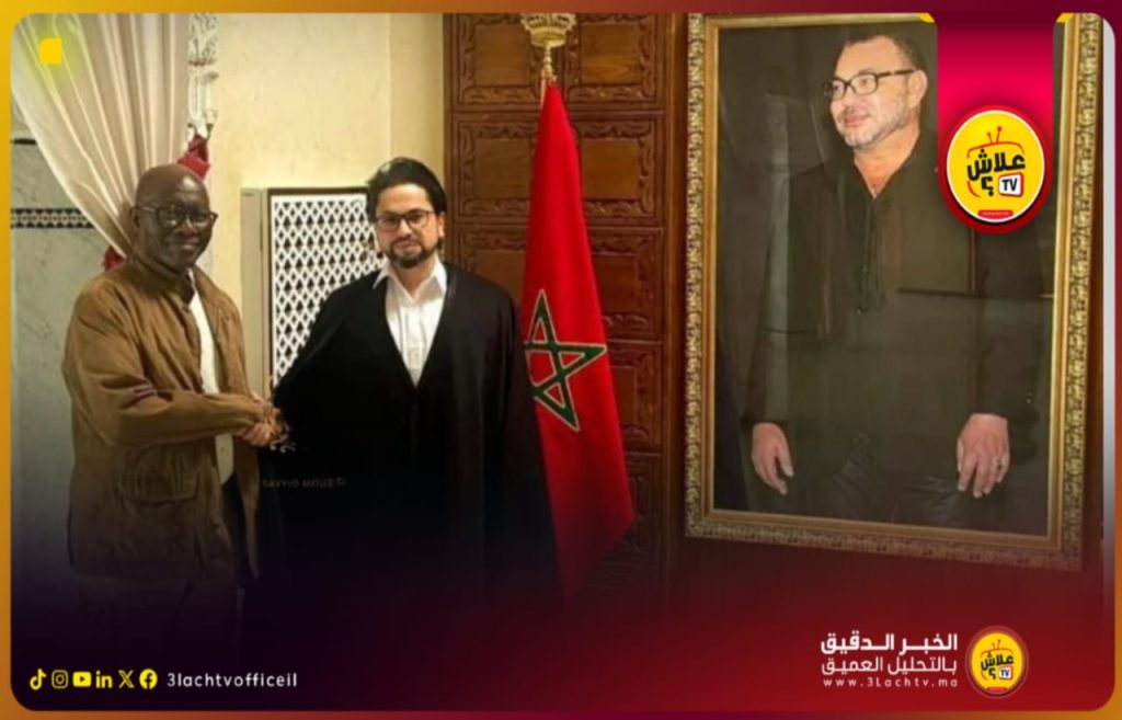 السيد محمد أمين الحسني يستقبل الدكتور كيرفالا يانساني في لقاء يؤكد عمق  الدبلوماسية الشريفة و الشأن الإفريقي.
