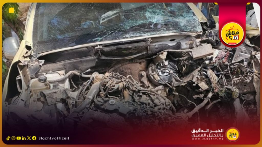 حادثة سير خطيرة بطريق أولاد شبانة  إقليم سطات دون خسائر في الأرواح