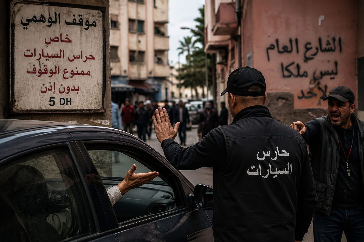فوضى “حراس السيارات الوهميين” في درب السلطان: حين يتحوّل الشارع العام إلى مجال للابتزاز والعنف