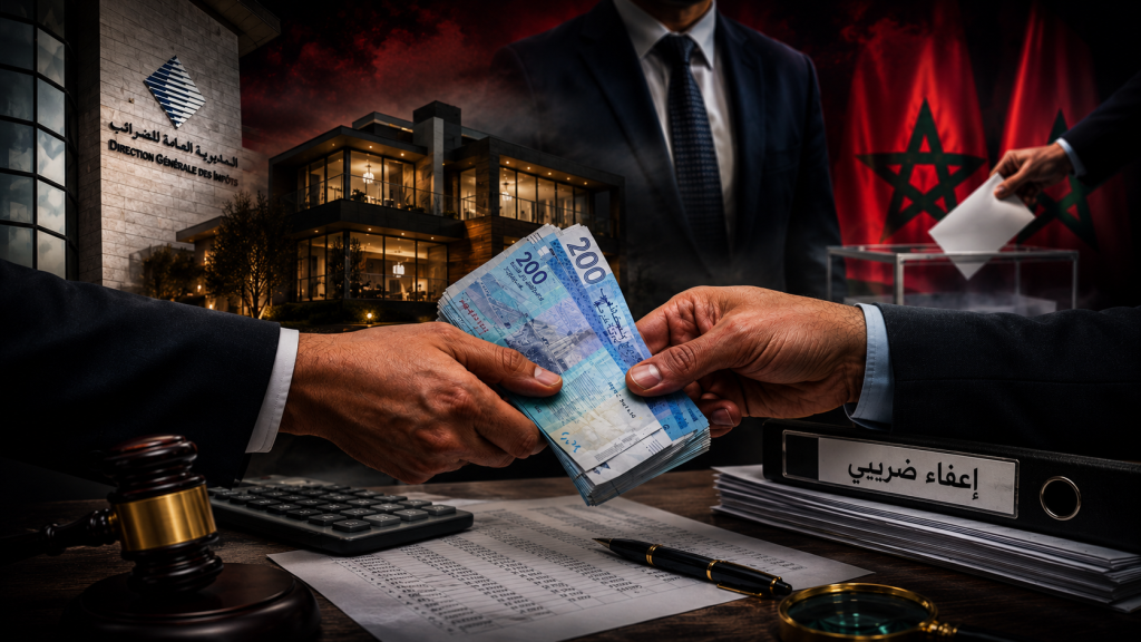 إعفاء ضريبي بـ17 مليار سنتيم يضع أسرة مرشح برلماني بمديونة تحت مجهر التساؤلات.