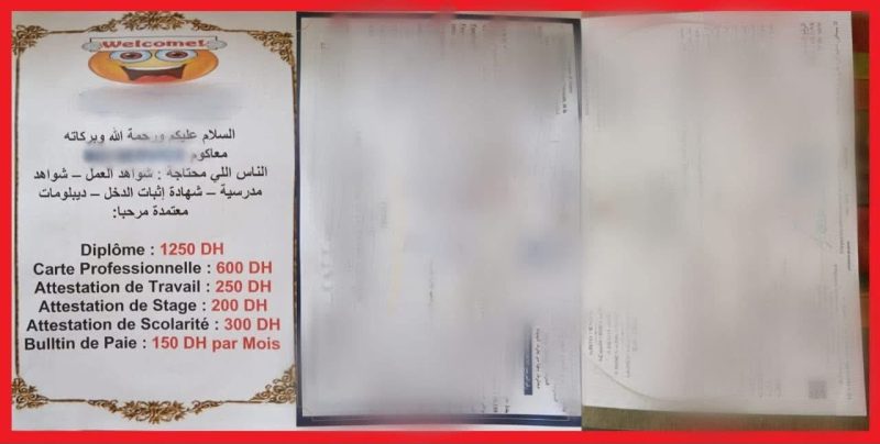 مكناس: يقضة المصالح الأمنية تحبط نشاط تزوير وثاءق رسمية