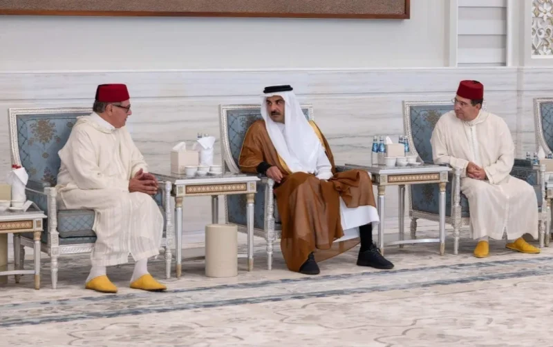 بتكليف من الملك محمد السادس.. أخنوش وبوريطة يقدمان التعازي في وفاة الأمير الوالد لدولة قطر