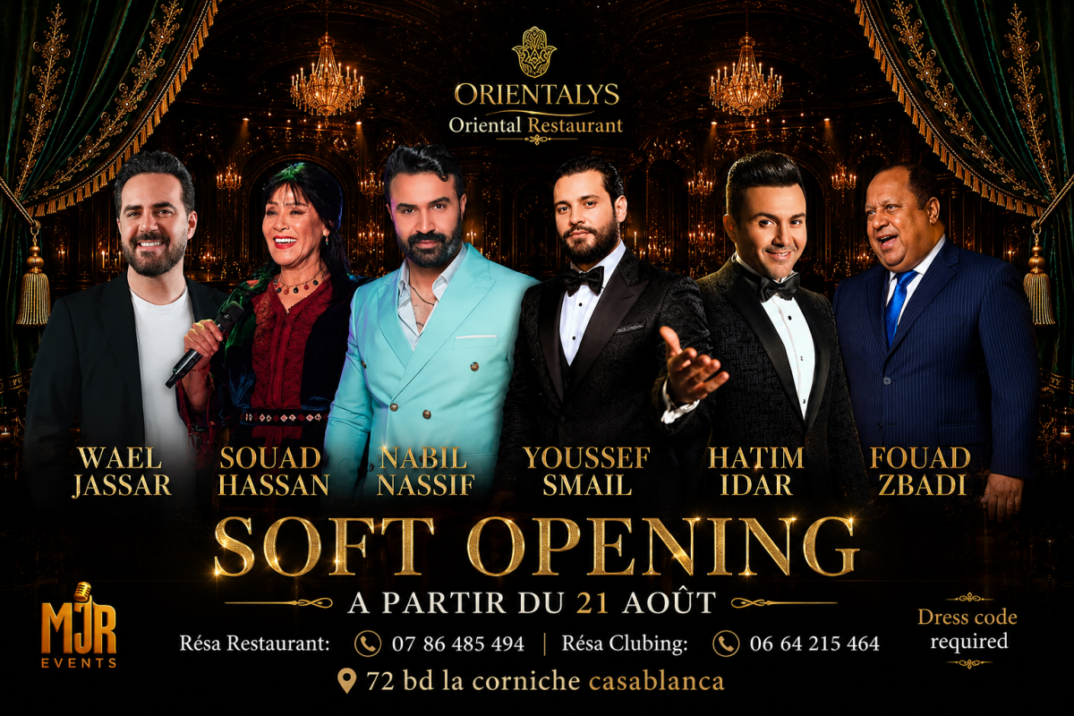 Orientalys.. واجهة جديدة للترفيه الراقي تستعد لفتح أبوابها على كورنيش الدار البيضاء…
