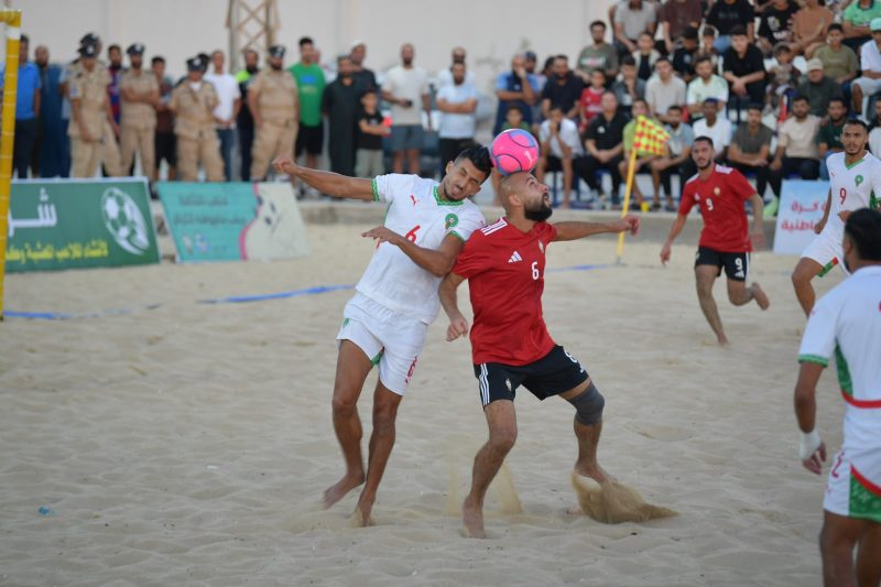 سباعية الإياب تؤكد تأهل المنتخب المغربي لكرة القدم الشاطئية إلى نهائيات كأس إفريقيا بالسنغال