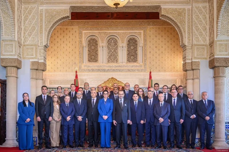 الملك محمد السادس يترأس مراسيم تعيين أعضاء الحكومة الجديدة بالقصر الملكي بالرباط